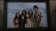 The fictionalized version of the Perron family (Image via YouTube/@WarnerBros)